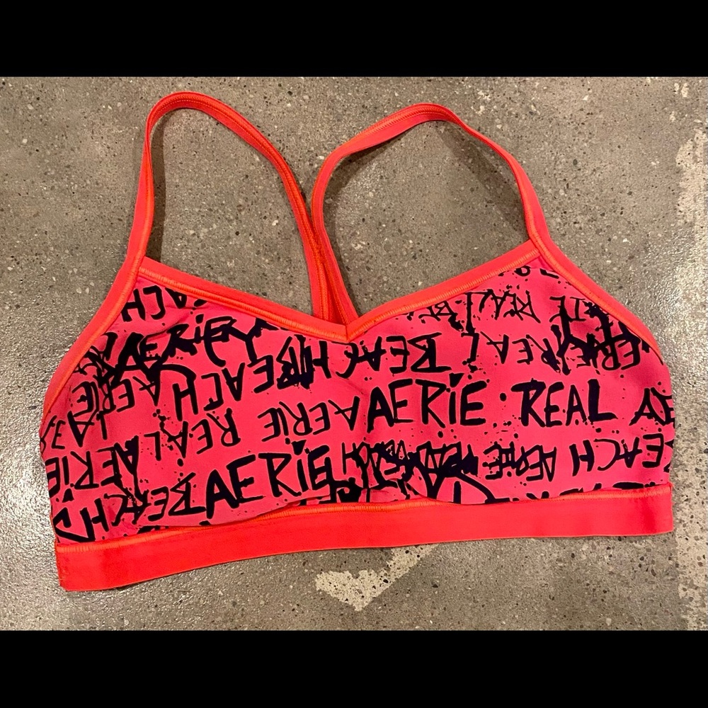Aerie Neon Sports Bra